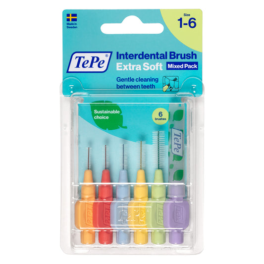 TePe® Interdental Brush Extra Soft Mixed Pack