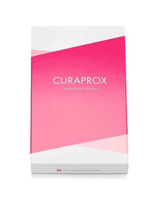 Pink Box Curaprox six-pack pink limited edition