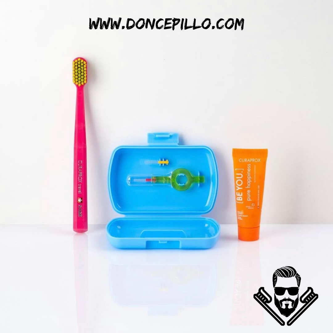 PHB Kit de Viaje Total, Cepillo Dental + Pasta Dentífrica
